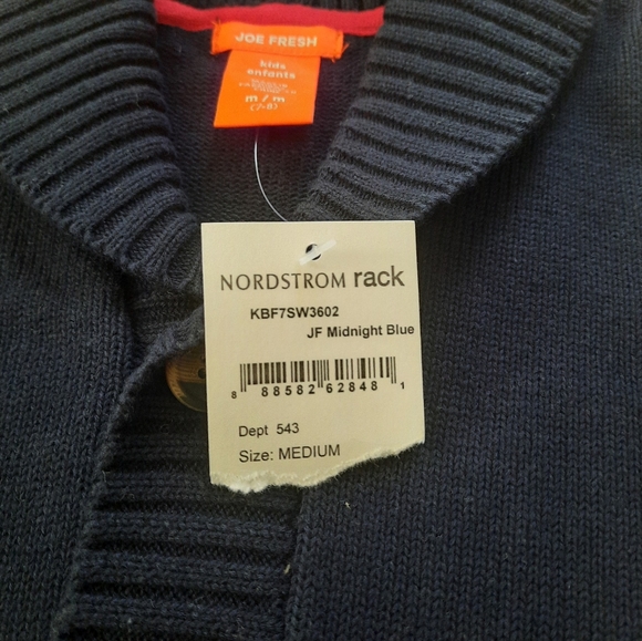 Joe Freshn navy cardigan sweater - Picture 3 of 6